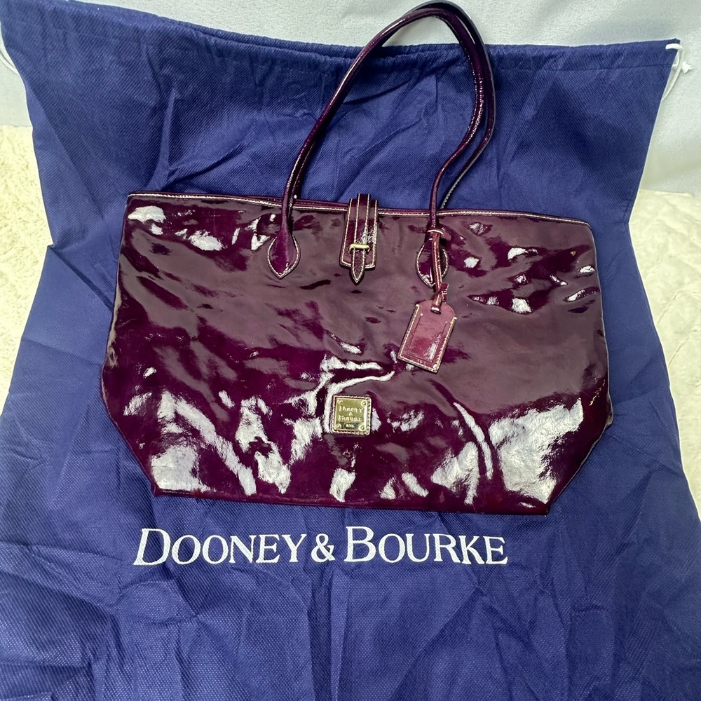 Dooney & Bourke Purple, with hues of amazing colors, rare, genuine leather,NWT